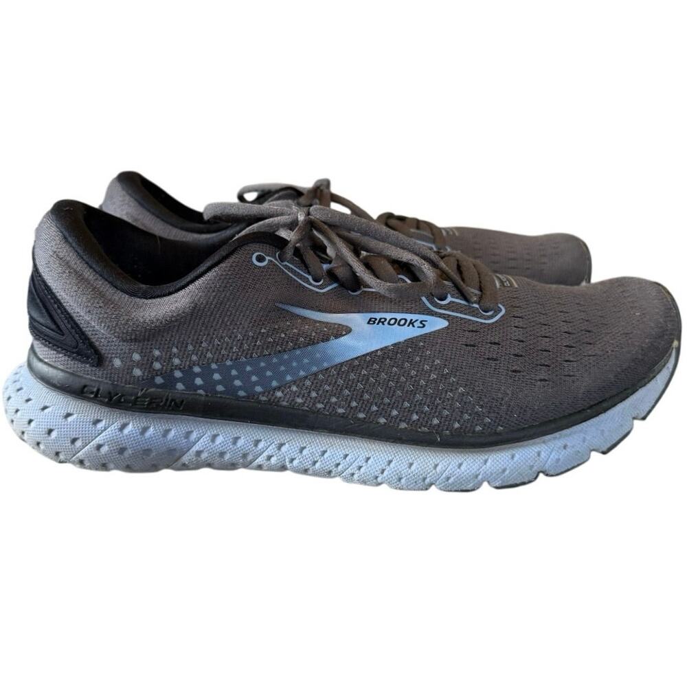 Women's 2020 Brooks Glycerin 18 Cornflower/Blue/Gray Road Running Shoes US 9.5 B